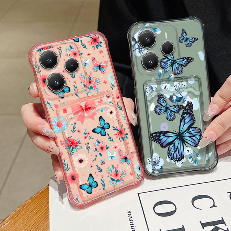 Xiaomi Redmi Note 14 - Kart Yuvası Yumuşak TPU Kılıf Xiaomi
