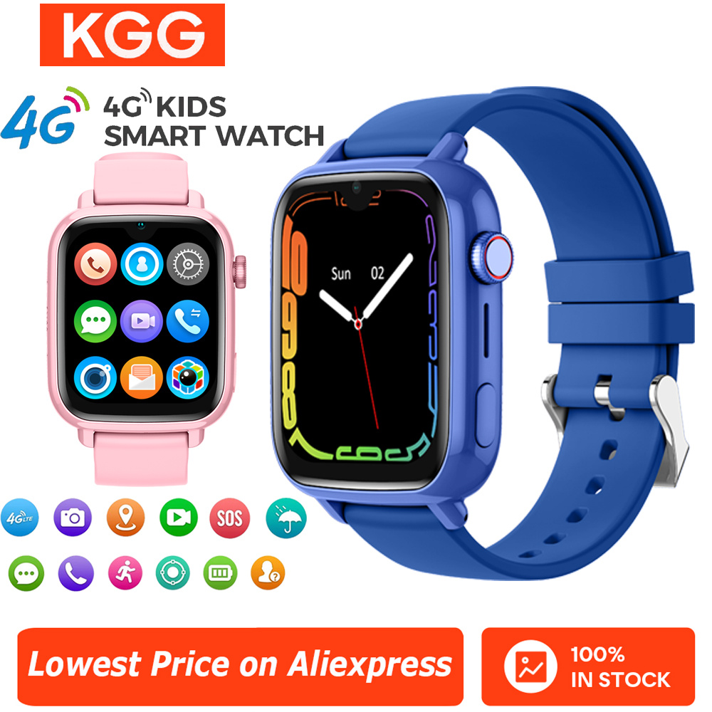 Fall Detection Watch - 4G akıllı saat Çocuklar Telefon İzle