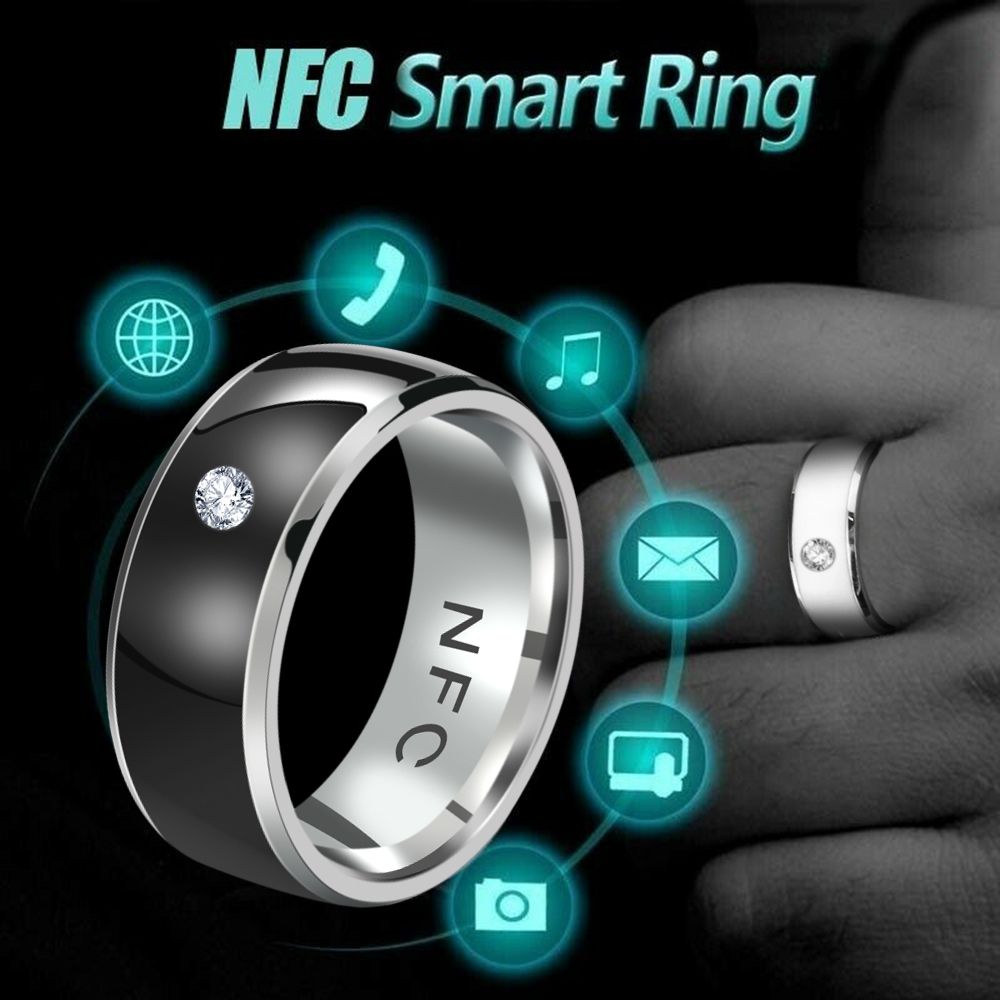 Moda NFC akıllı parmak yüzük a - Smart Ring Nfc Pay incelemesi ve fiyatı