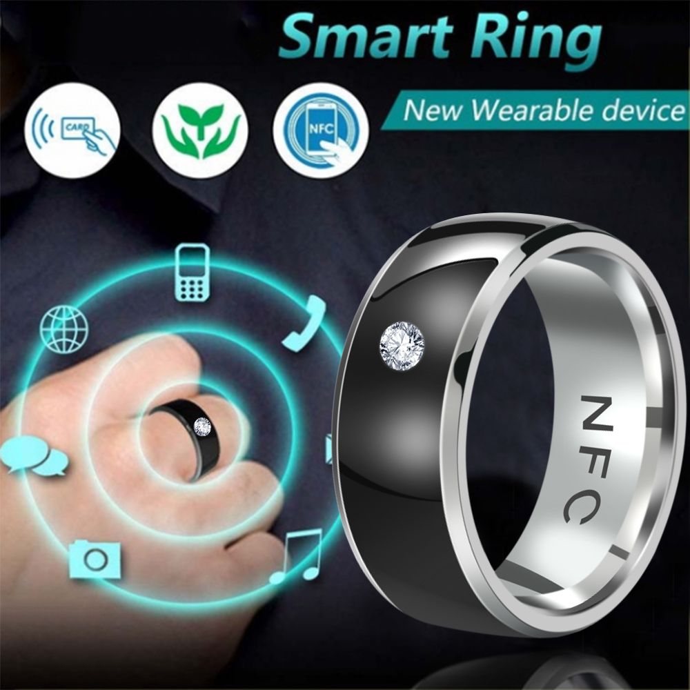 Moda NFC akıllı parmak yüzük a - Smart Ring Nfc Pay incelemesi ve fiyatı