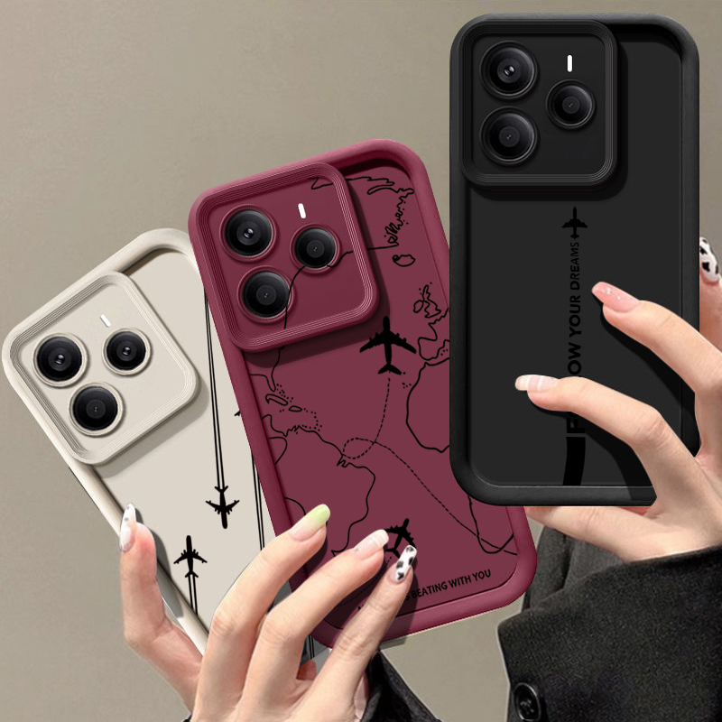 Uçak Rota Desenli TPU Telefon  - Xiaomi Redmi Note 14 incelemesi ve fiyatı